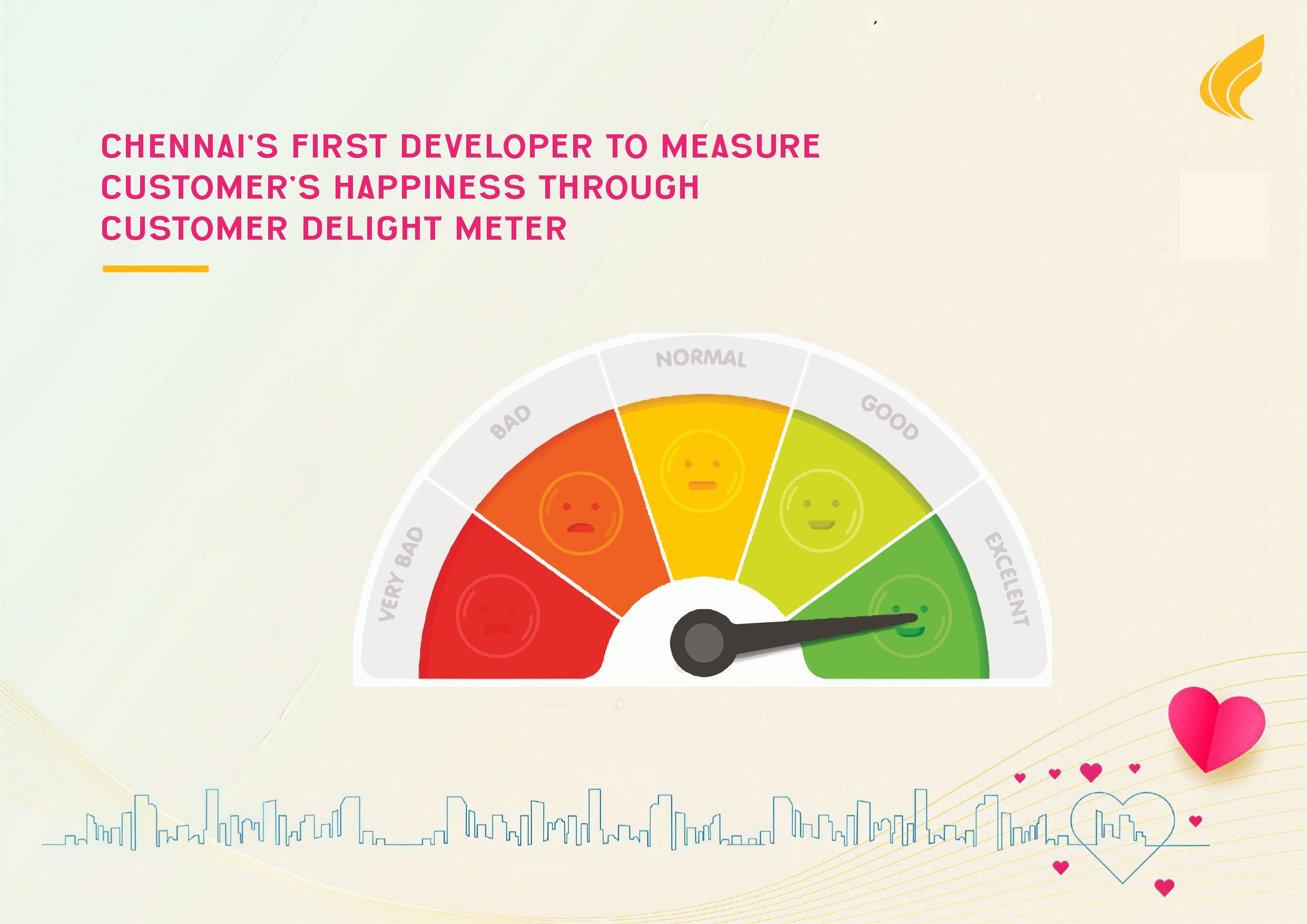 The customer delight meter: a transparency standard for top real estate companies.