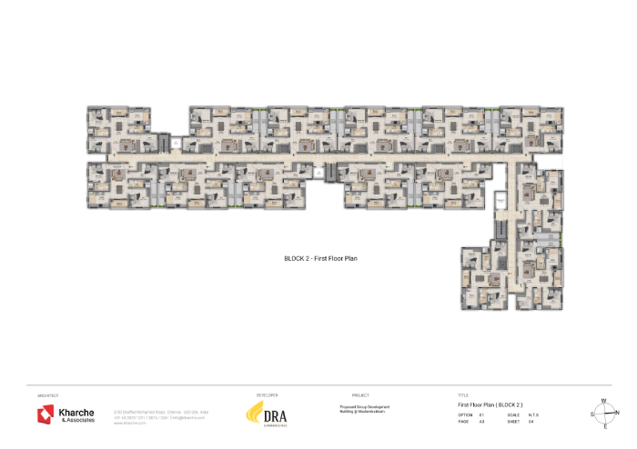 DRA Clover – Selaiyur. Floor plans