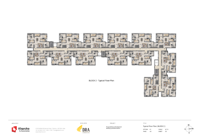 DRA Clover – Selaiyur. Floor plans