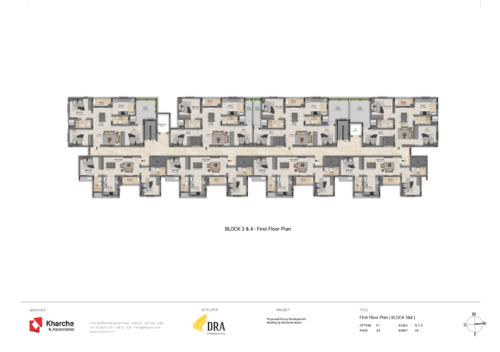 DRA Clover – Selaiyur. Floor plans