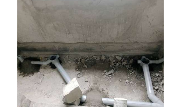 An image of Plumbing Works 3rd Floor showing construction status of DRA Polaris residential Flats in Madhavaram, Chennai as on 29th August 2026