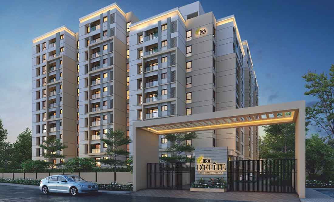 front-elevation-of-dra-delite-flats-in-chennai-shollinganallur